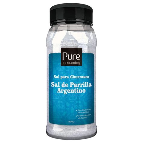 Sal De Parrilla Argentino Para Churrasco 100 Puro Pure Seasoning