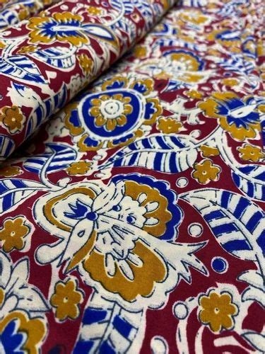 Printed Poly Crepe Print Fabric At Meter