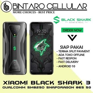 Jual Xiaomi BlackShark 4 3 3s 12 256GB 12 128GB 8 128GB GARANSI RESMI