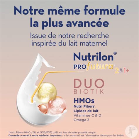 Nutrilon Profutura Duobiotik Lait De Croissance Enfant D S An Lait