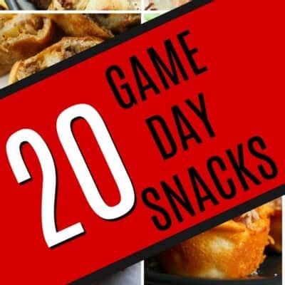 20 Gameday Snacks - Cookies and Cups