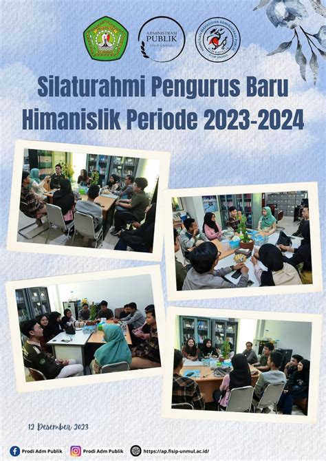 Silaturahmi Pengurus Baru Himanislik Periode Administrasi