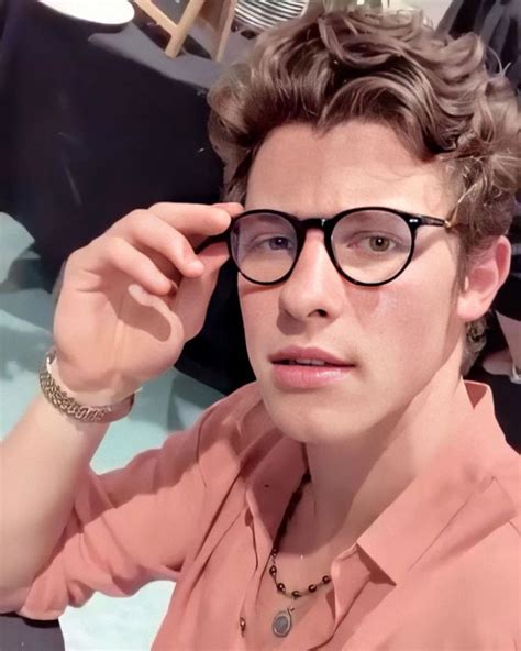 Shawn Mendes Fan Account On Instagram “shawn With Glasses 🤩🤩 Shawnmendes” Shawn Mendes