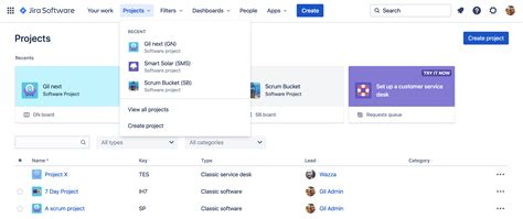 Access A Project Jira Work Management Cloud Atlassian Support