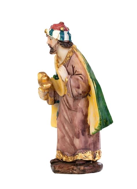 The Christmas Magic Ceramic Figure Of The Wise Men Stock Image Image