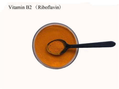 Vb2 Riboflavin CAS 83 88 5 Vitamin B2 Metabolism USP Bp Vitamin B2