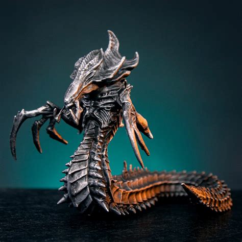 Zerg Hydralisk From Starcraft Metal Miniature Etsy