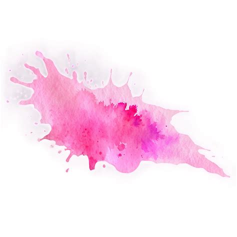 Download Pink Watercolor Splash Png Qcg