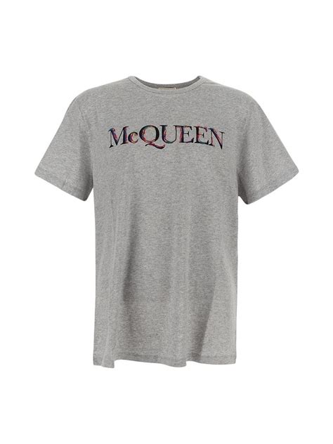 Alexander Mcqueen Logo T Shirt Alexander Mcqueen