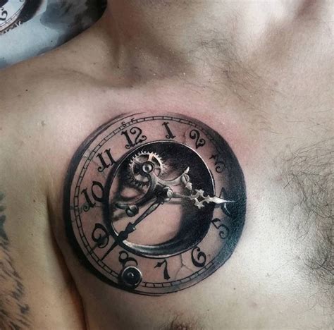 36 Best Clock Face Tattoos Images On Pinterest Awesome Tattoos Clock