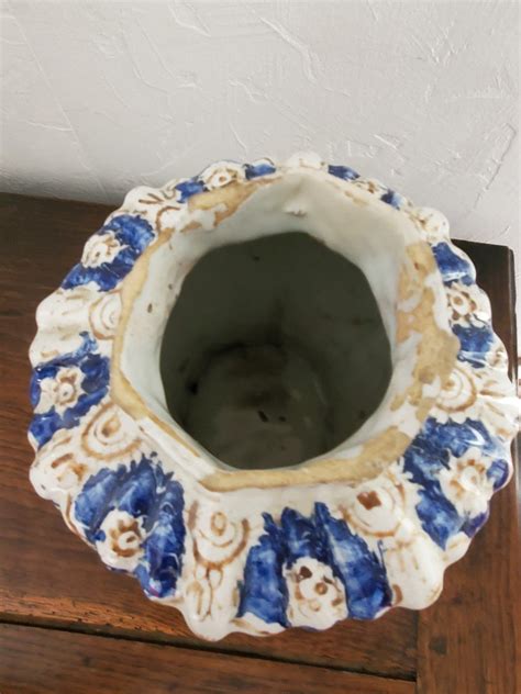 Proantic Pot Couvert En Fa Ence Polychrome Delft Xviii Me Si C