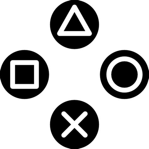 Playstation Controller Button Icons