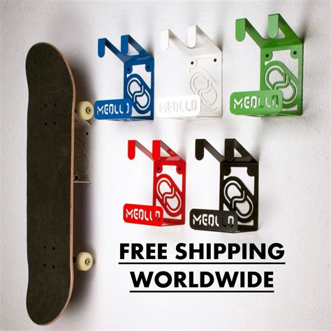 Wall Skateboard Rack Skateboard Shelf Skateboard Hanger Etsy