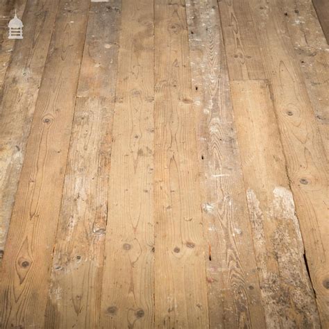 20 Square Metre Batch Of Victorian 5” Pine Floorboard Norfolk Reclamation