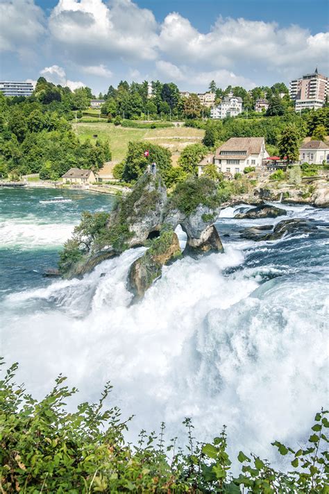 The Rhine Falls Europe S Largest Water Falls Are A Major Tourist