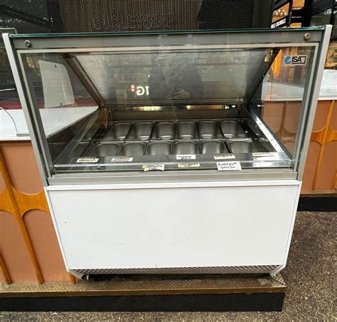 Secondhand Shop Equipment Ice Cream Display Freezers Isa Millennium