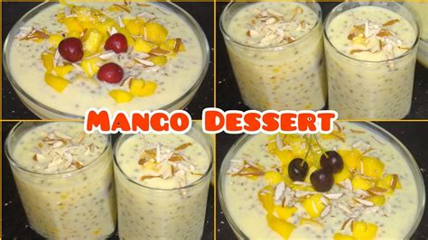 Deliciously Sweet And Refreshing Mango Sago Dessert Recipe How To