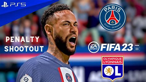 FIFA 23 Paris Saint Germain Vs Lyon League 1 Uber Eats PENALTY