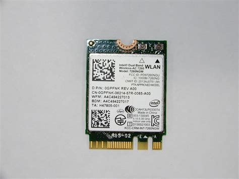 Genuine Oem Dell M Intel Ngw Ac Ngff M Wireless Wifi