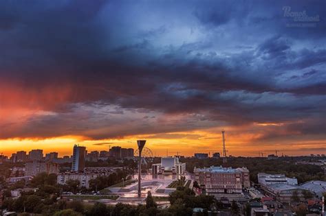Красивое 😍 Закат на Театралке 11 августа | Главный - Новости Ростова-на ...