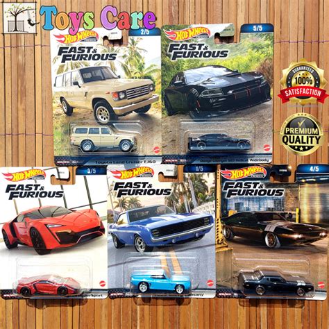 Jual Hotwheels Premium Fast Furious Set Pcs Complete Toyota