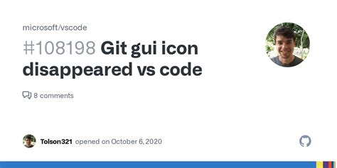 Git Gui Icon Disappeared Vs Code Issue Microsoft Vscode