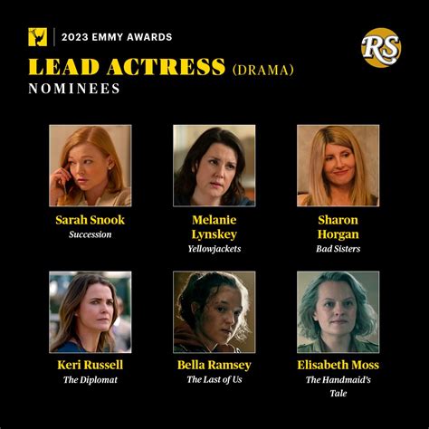 Rolling Stone On Twitter Emmys Nominees For Lead Actress Drama