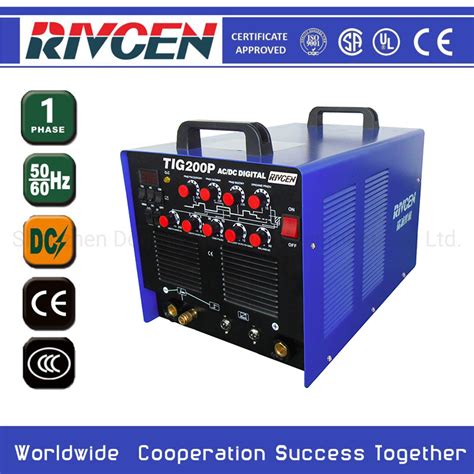 Tig200p Double Function Ac Dc Inverter Pulse Tig Arc Tig Welding