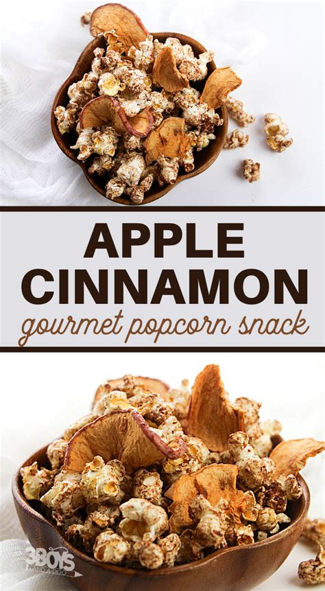 Highly Addictive Apple Cinnamon Popcorn