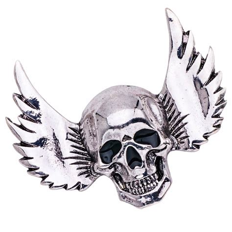 Gothic Punk Ghost Brooch Pin Stylish Skeleton Breastpin For Evening