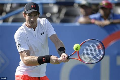 Andy Murray continues comeback from injury with win against Kyle Edmund at Washington Open ...