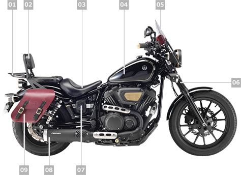 バイク YAMAHA BOLT 用 タンク 正規 mpexsolutions