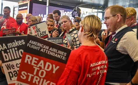 American Airlines Flight Attendants Vote To Strike Flickr