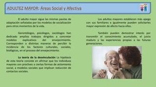 Psicología del Desarrollo Adulto Mayor PPT