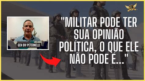 Como Deve Ser O Posicionamento Pol Tico Do Militar Da Ativa General