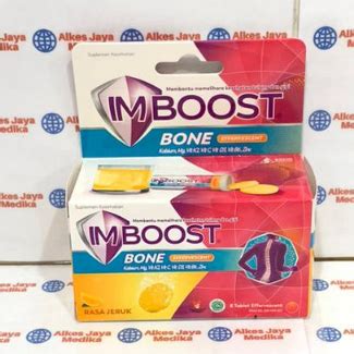 Jual Imboost Bone Effervescent Rasa Jeruk Isi Tablet Vitamin