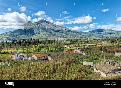 Imbabura volcano, Imbabura Province, Ecuador Stock Photo - Alamy