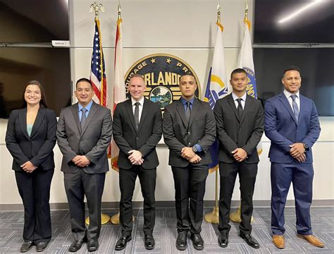 Orlando Police On Twitter Six New Recruit Officers Were Sworn In By Chief Smith This Morning