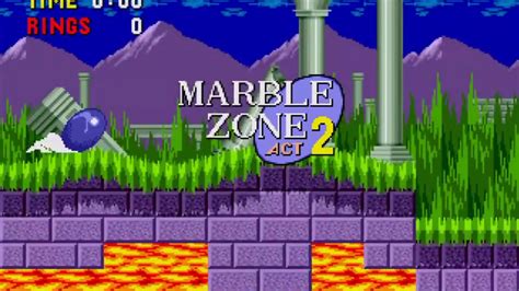 Sonic Marble Zone Map