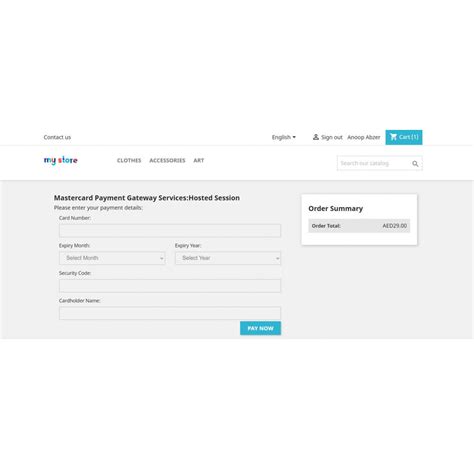Mastercard Payment Gateway Services Prestashop Addons