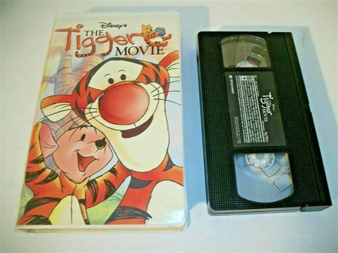 Winnie The Pooh The Tigger Movie VHS 2000 Clam Shell Dvds Movies