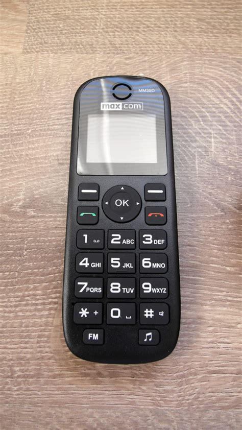 Telefon Maxcom Comfort MM35D również dla seniora Siedlce Kup