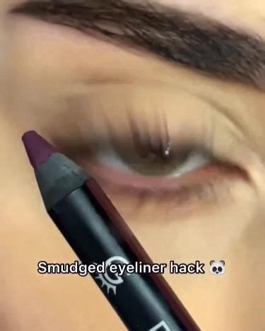 Smudged Eyeliner Hack 2023 Eye Makeup Tutorial Eye Makeup Eyeliner