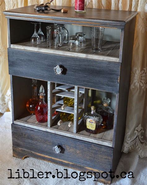 20 Turn A Dresser Into A Bar The Urban Decor