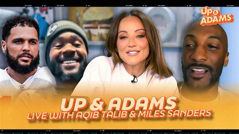 Mike Evans Reaction Aqib Talib Miles Sanders Join Kay Adams On Up