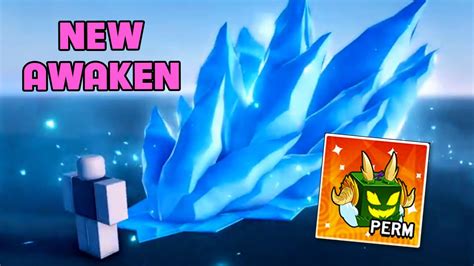 Dragon Ice Fruits Awakening Rework Blox Fruits YouTube