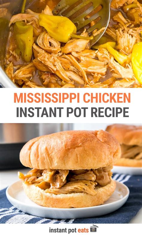 Instant Pot Mississippi Chicken Recipe A Flavorful Delight