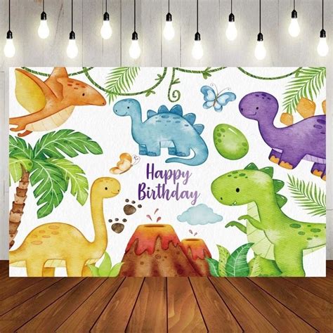 Jual Spanduk DINOSAURUS Banner DINOSAURUS Spanduk Banner Ultah Anak