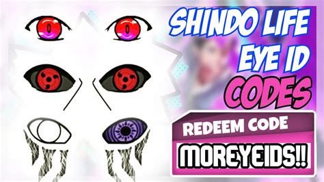 2022 New ‎‍👤 Roblox Shindo Life Eye Id Codes ‎‍👤 All Eye Id