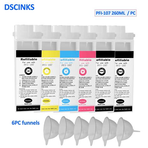 Pfi Ml Refillable Ink Cartridge For Canon Ipf Ipf Ipf